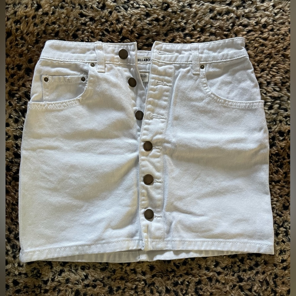 Billabong Button Skirt
